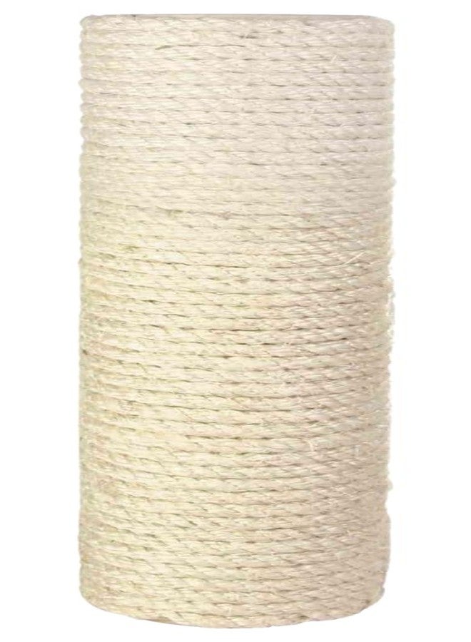 Trixie Natural Sisal Scratching Post for Cats - 9x40 cm Durable Cat Scratch Pole | Ideal for Claw Maintenance & Indoor Cat Activity - Image 1
